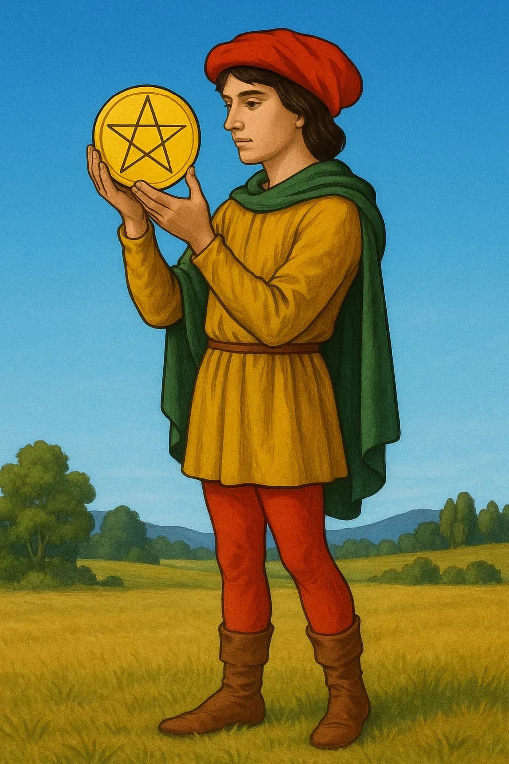 Паж Пентаклей